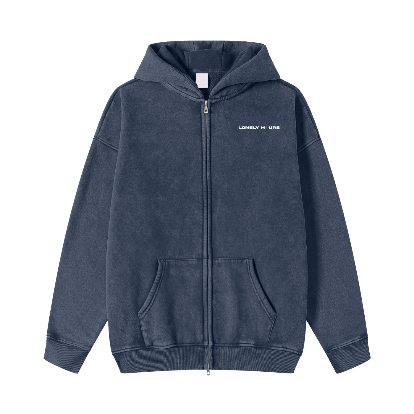 BIG CLOCK ZIP HOODIE